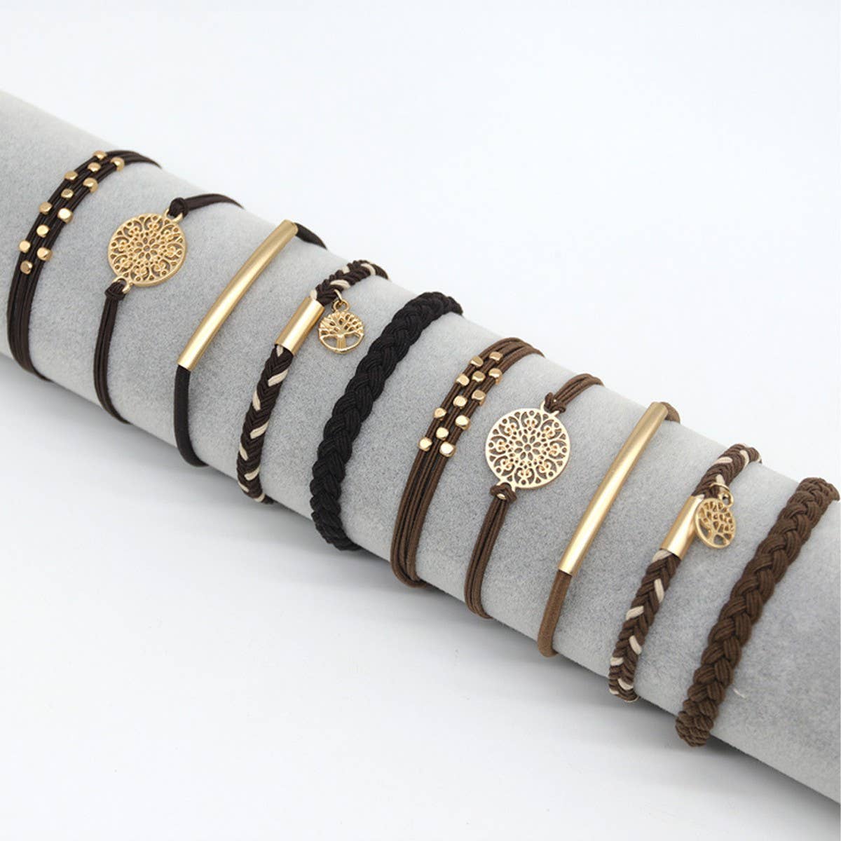 TREE OF LIFE PONYTAIL HIGH-END HAIR SCRUNCHIES