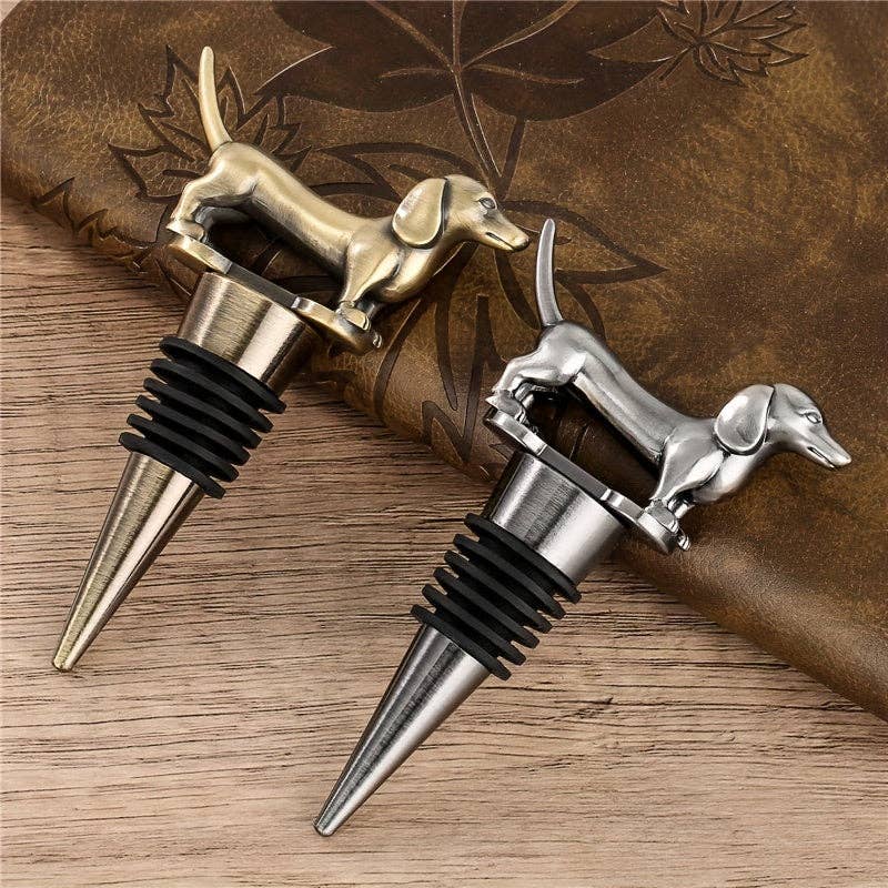 Dachshund & Labrador Bottle Stoppers