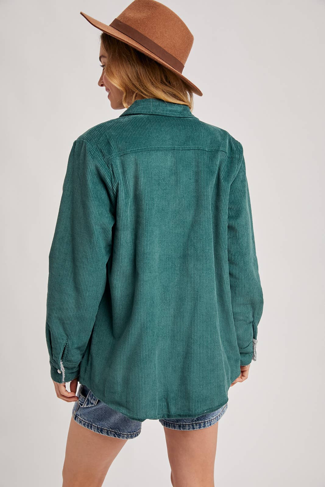 CORDUROY SHERPA-LINED JACKET