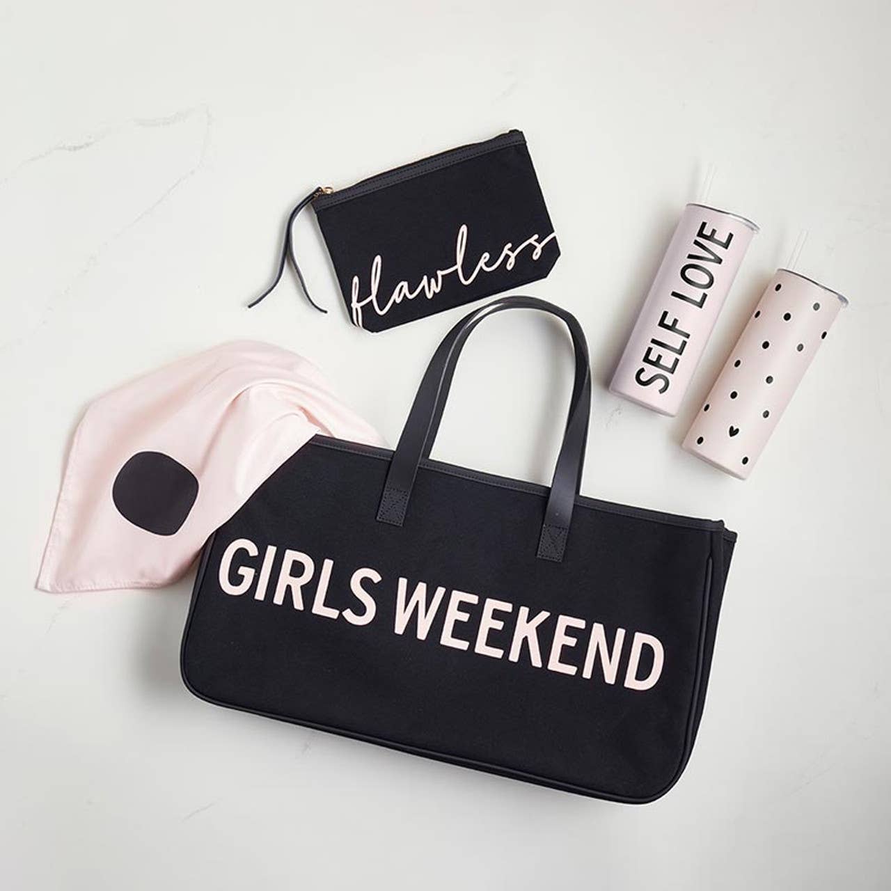 Black Canvas Pouch - Flawless