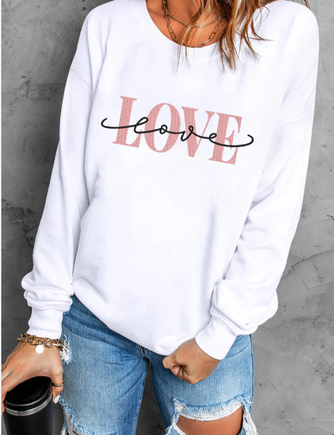 Love sweatshirt