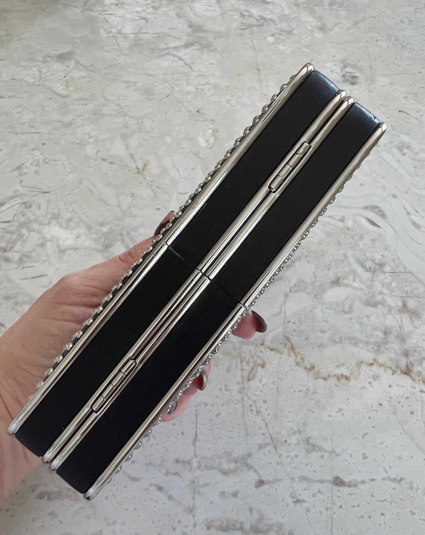 Michael Kors Elsie stud clutch