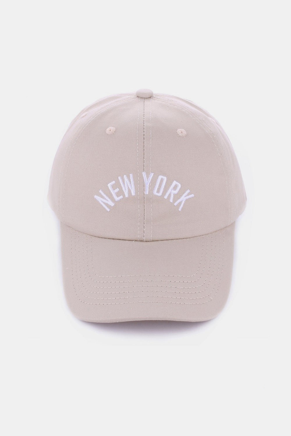 Embroidered City Baseball Cap - New York