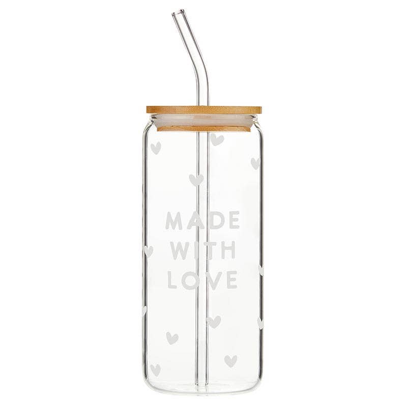 Glass Tumbler - Made With Love