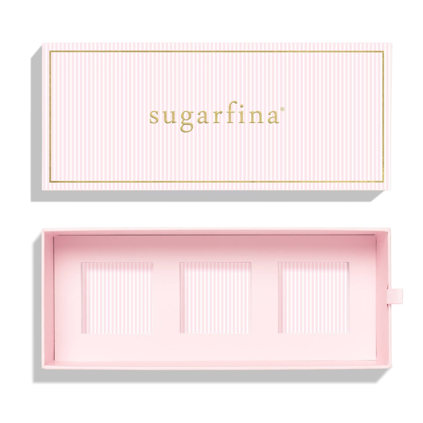 Pink Stripe 3pc Bento Box