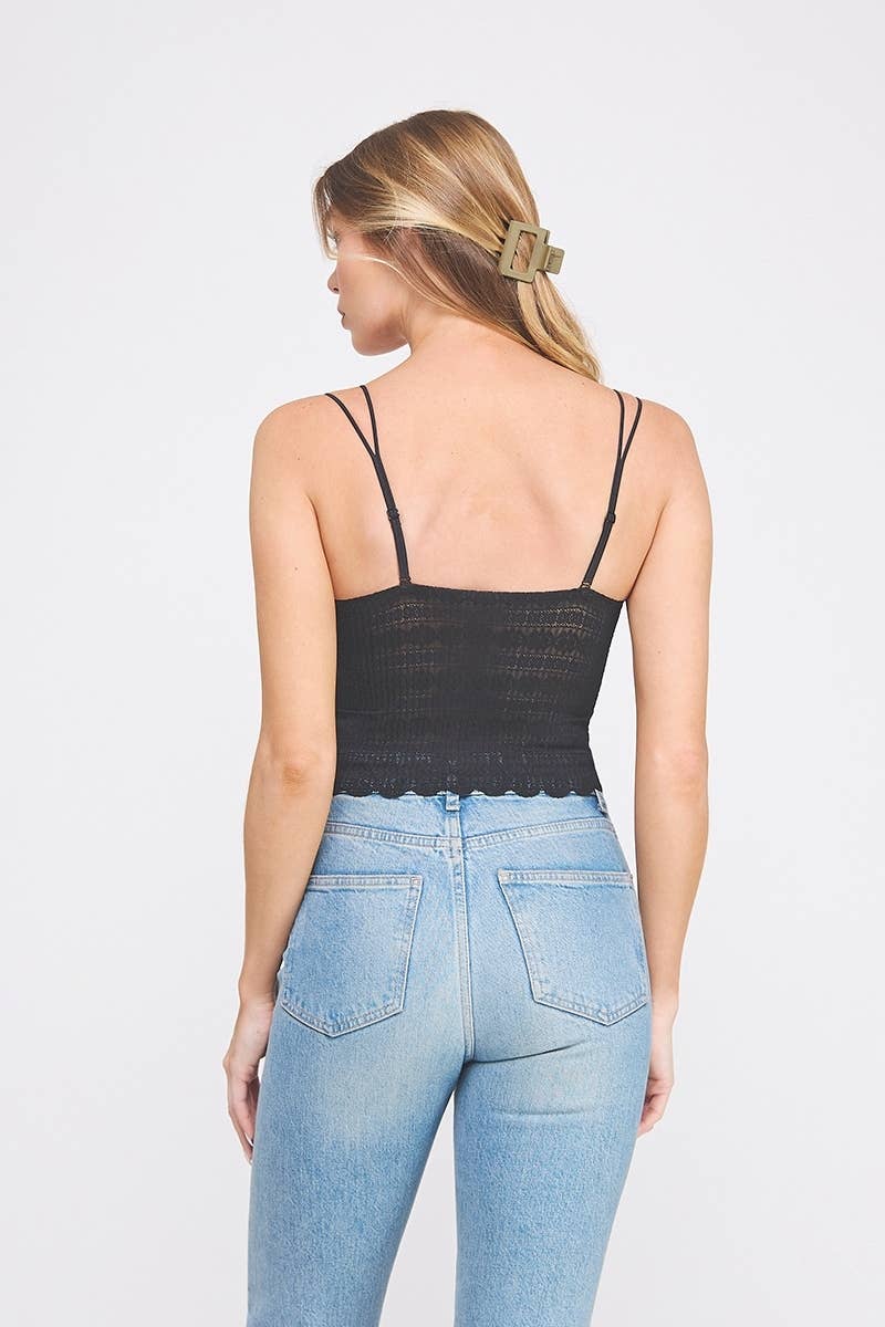 Striped Patterned Bralette