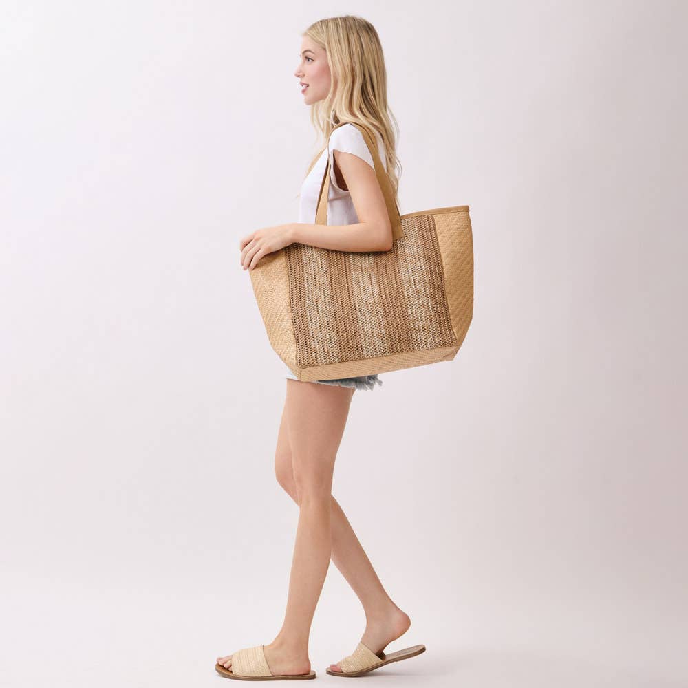 NAUTICAL STRIPE TOTE BAG, MB 0325