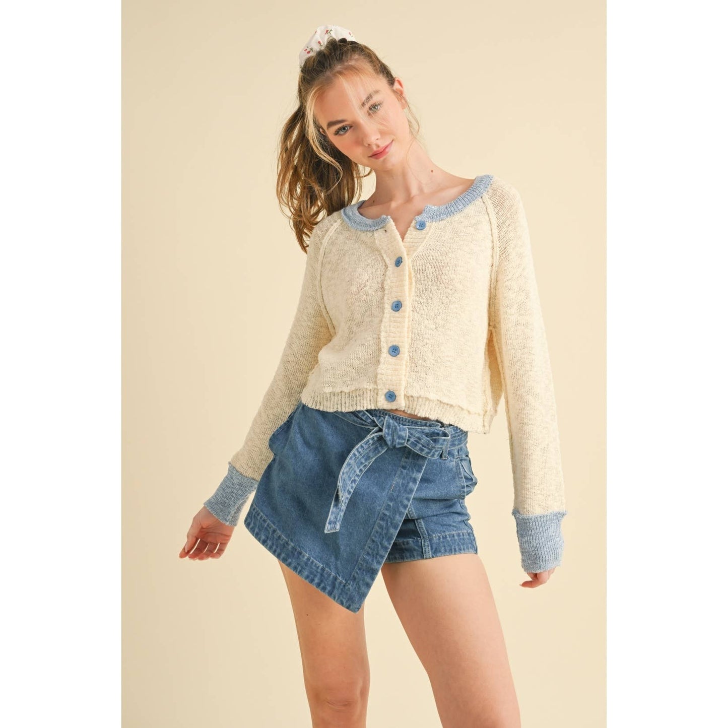 COZY CROPPED CARDIGAN