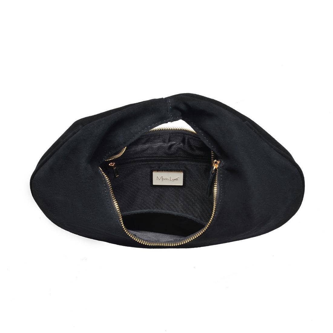 Farrah Genuine Suede Leather Hobo