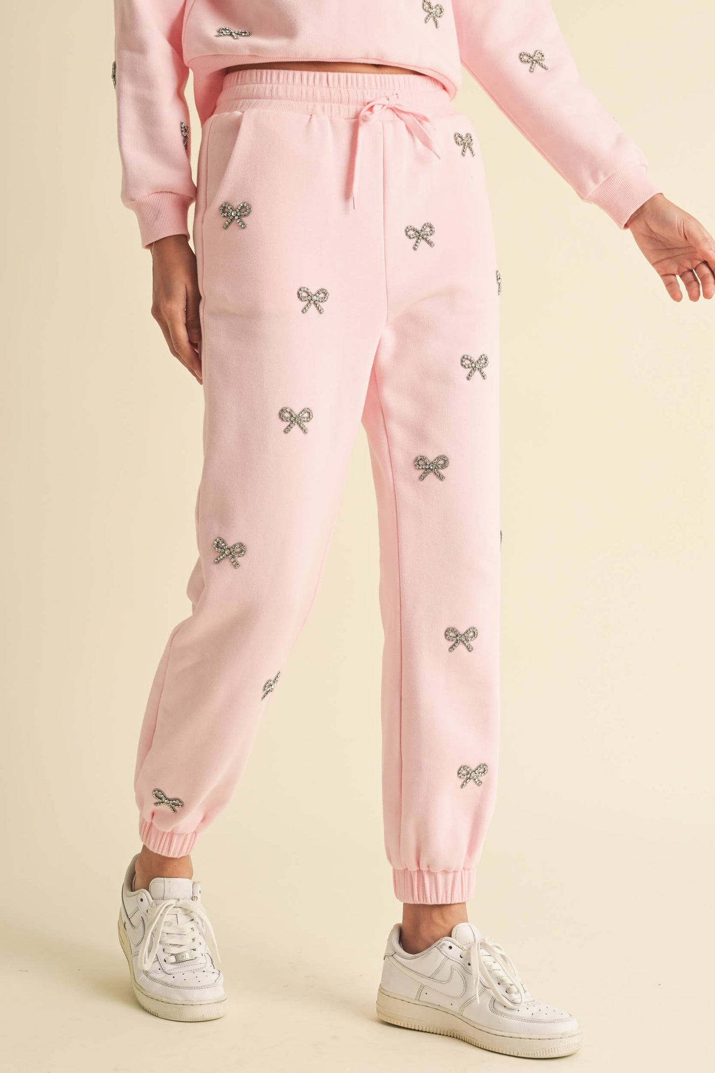 Jewel detail Sweatpants