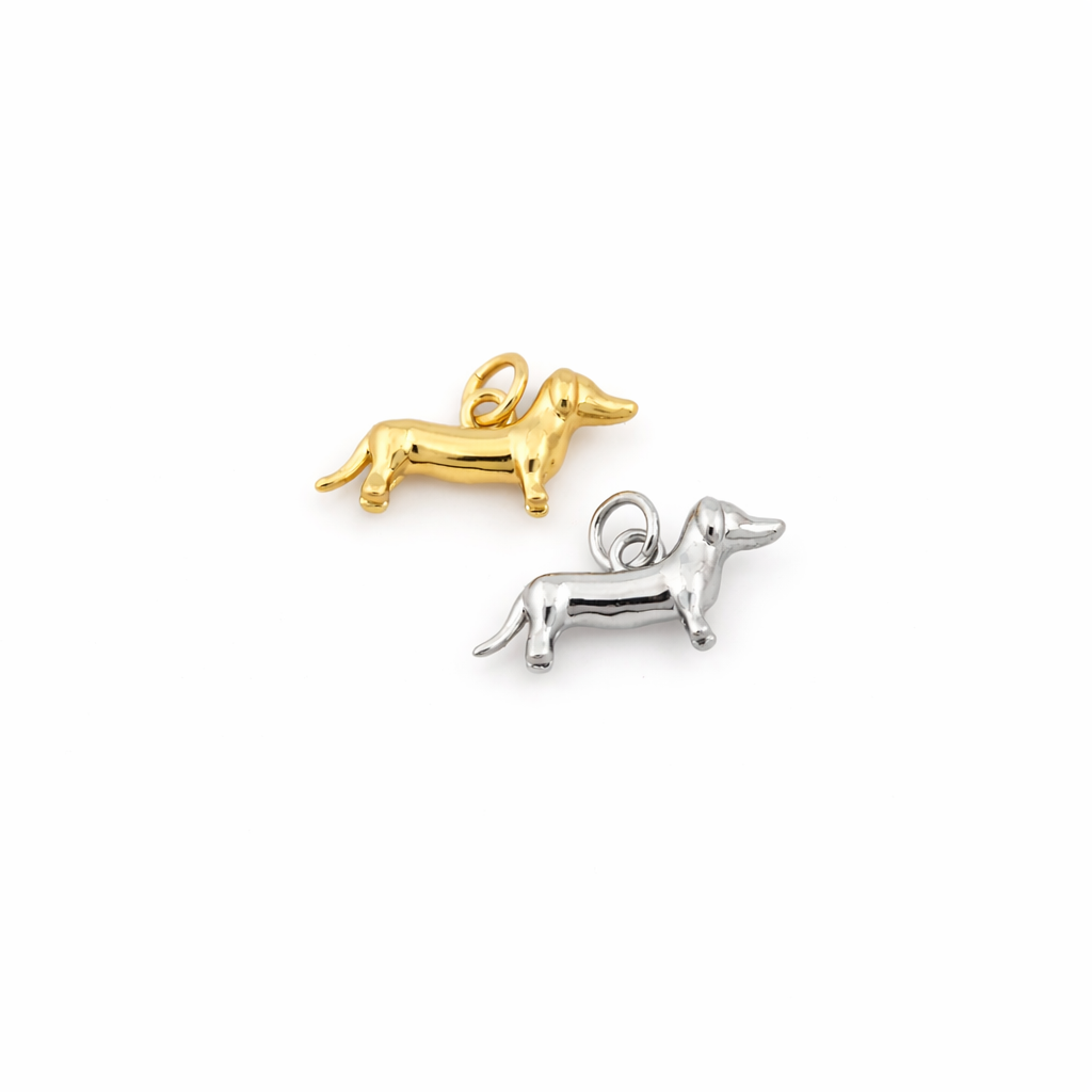 Dachshund Dog Charm, Animal lover charm, CPG-CPS1390