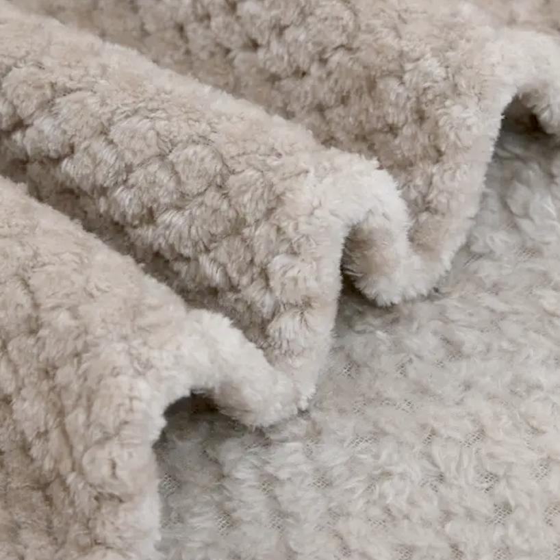 Waffle Detail - Ultra Soft Fleece Blanket