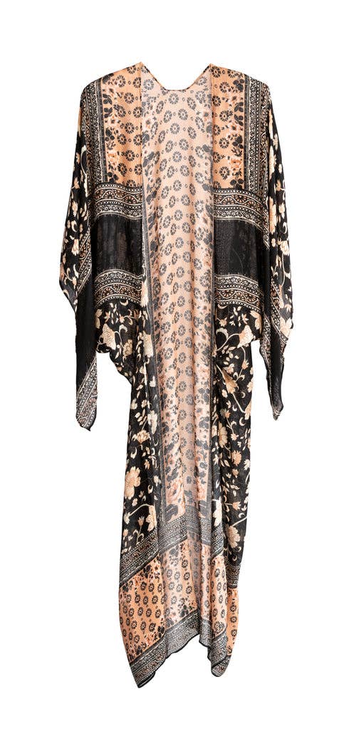 CICADA KIMONO,BLACK