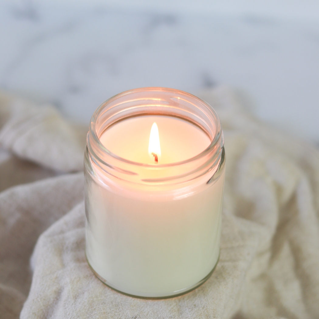 Over The Vineyards - 7 oz. Clear Glass Soy Candle