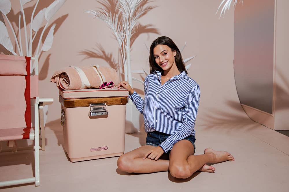 Classic Stripe Poplin Button Down Shirt