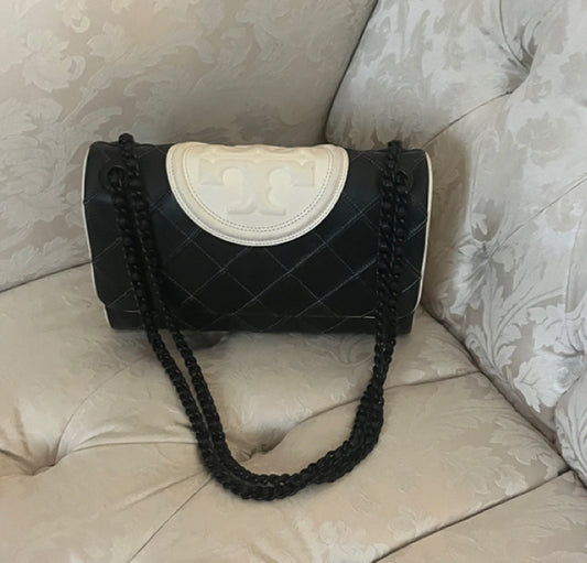 Tori Burch X Bloomingdales 150th exclusive collab bag