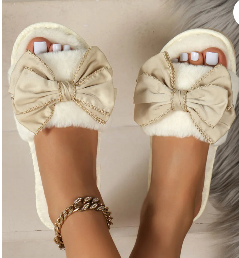Bow Slippers