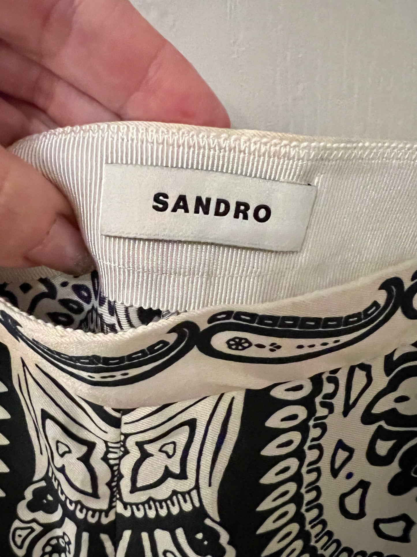 Sandro patterned pants