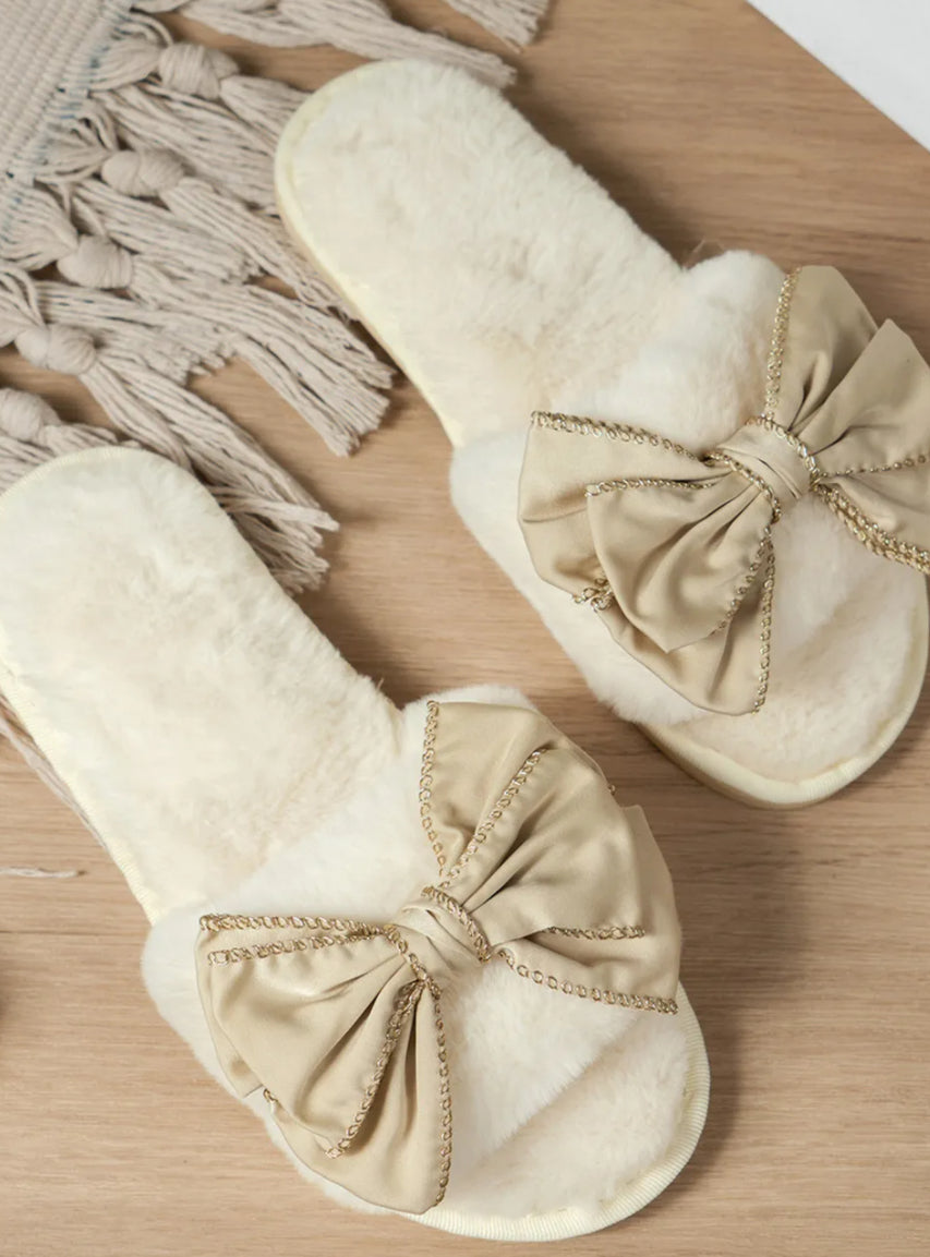 Bow Slippers