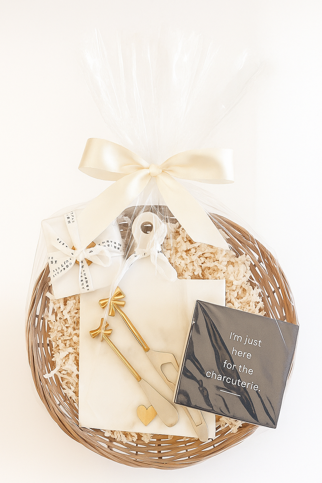 Hostess Gift Basket – “Here for the Charcuterie” Edition