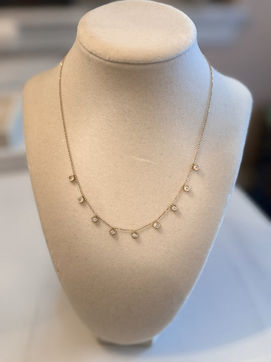 Diamond Drop necklace