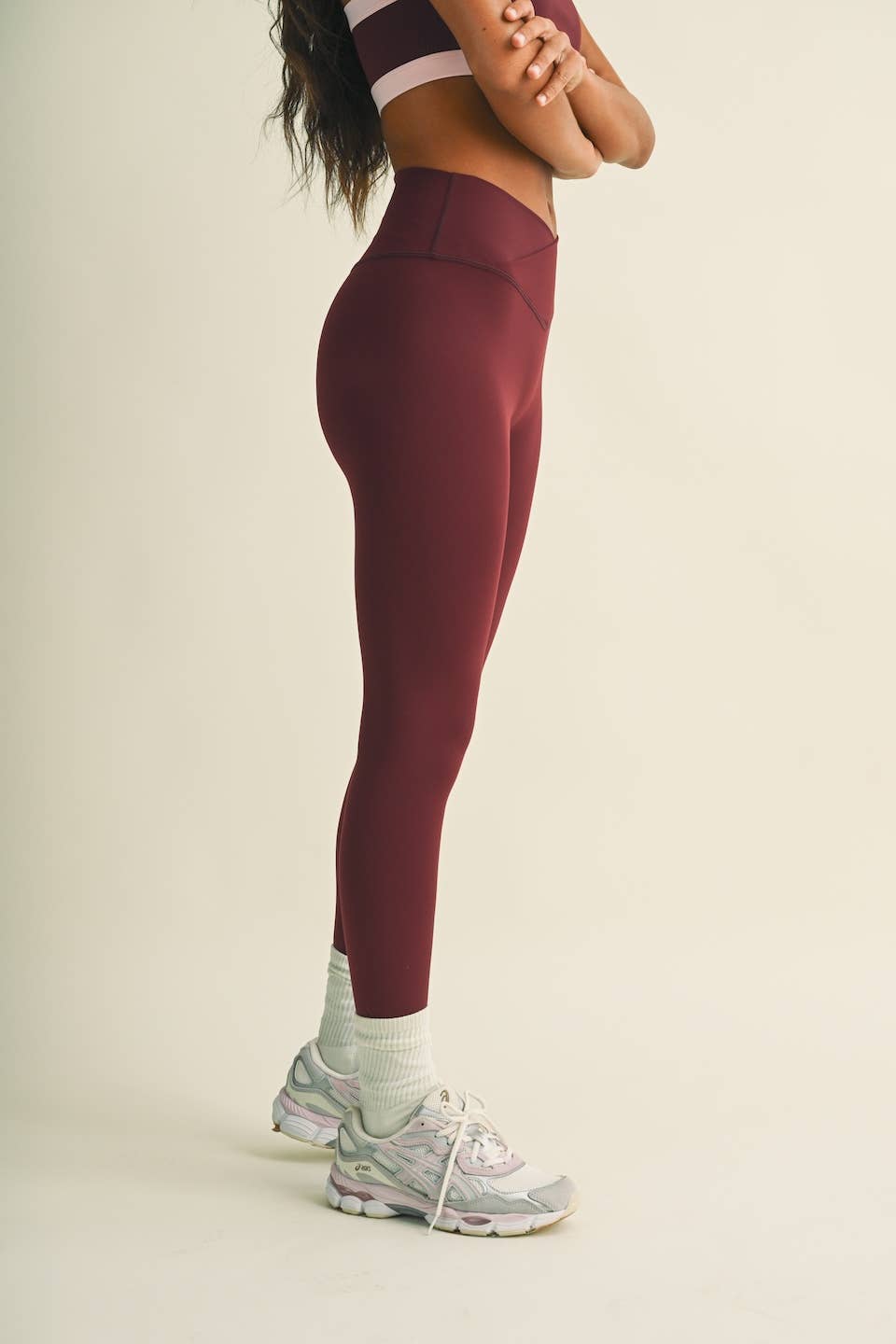 High Waist Crossover Legging