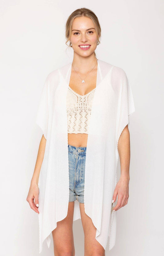 Samara Solid Kimono/Cover Up