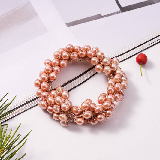2-in-1 Pearl Hair Band & Bracelet