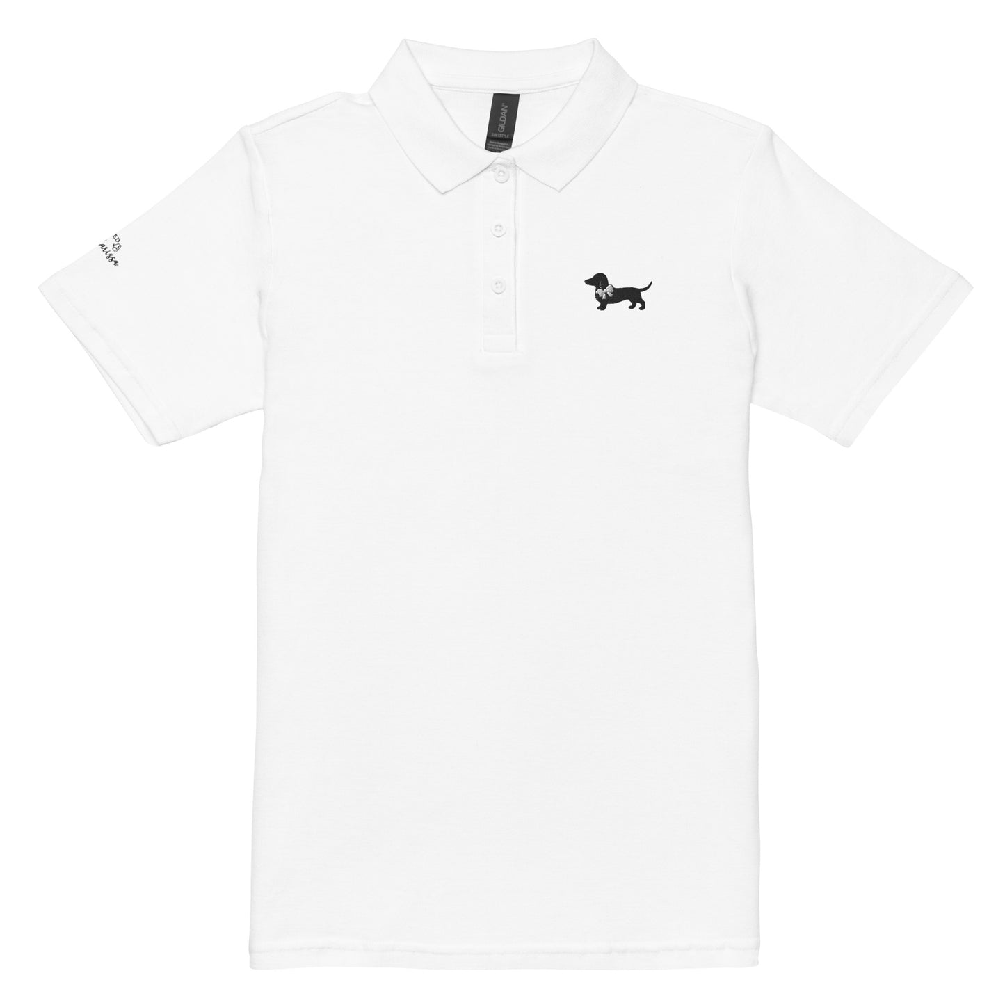 Polo shirt with Dachshund